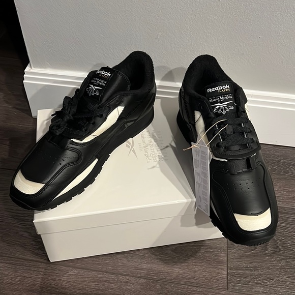 Madison margiela and Reebok collaboration.